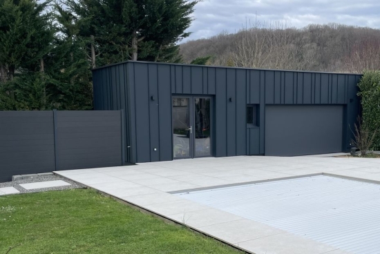 Réalisation de Bardage bois ou métal